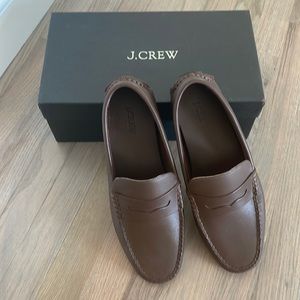 Jcrew Factory Men’s Leather Driving Shoes